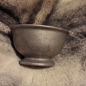 Pewter Metal Bowl